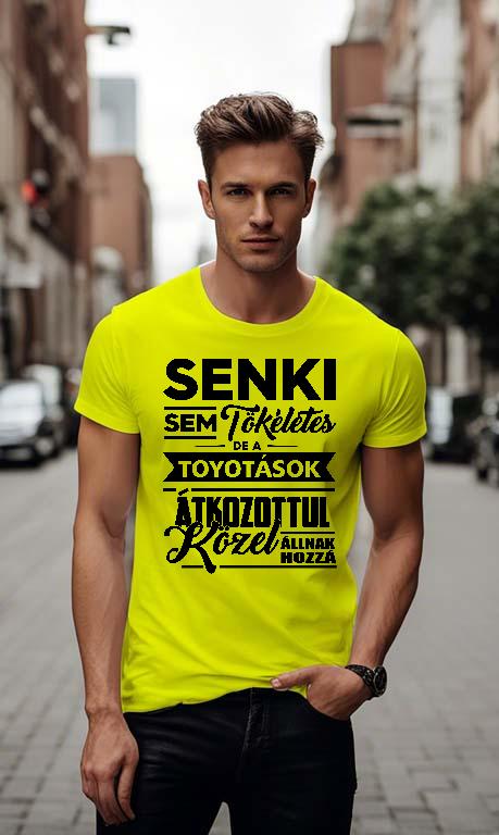 Senki sem Tökéletes de a Toyotások - Toyota Férfi Környakú Póló