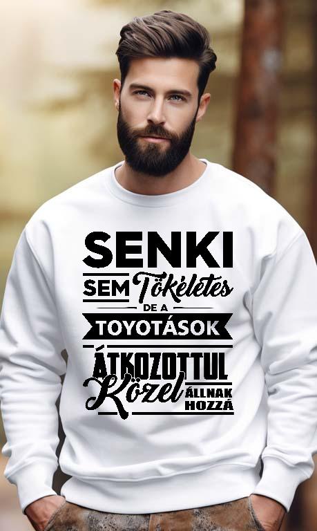 Senki sem Tökéletes de a Toyotások - Toyota Férfi Pulóver