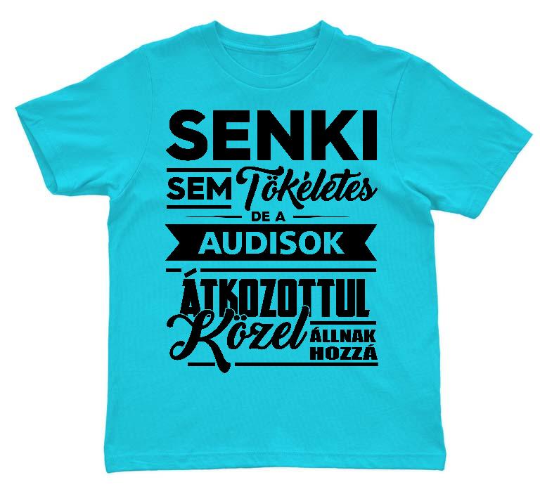 Senki sem Tökéletes, de az Audisok  - Audi A6 Gyerek Környakú Póló