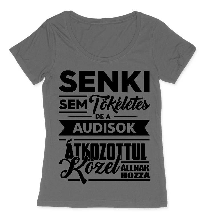 Senki sem Tökéletes, de az Audisok  - Audi A6 Női O-nyakú Póló