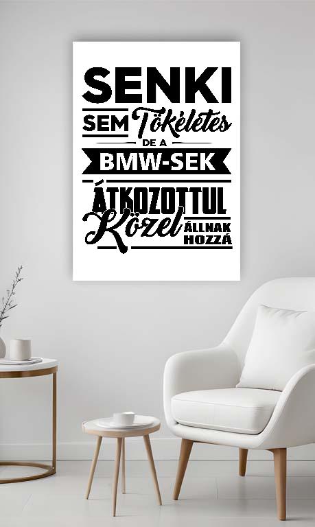 Senki sem Tökéletes, de a BMW-sek - BMW 5 Vászonkép