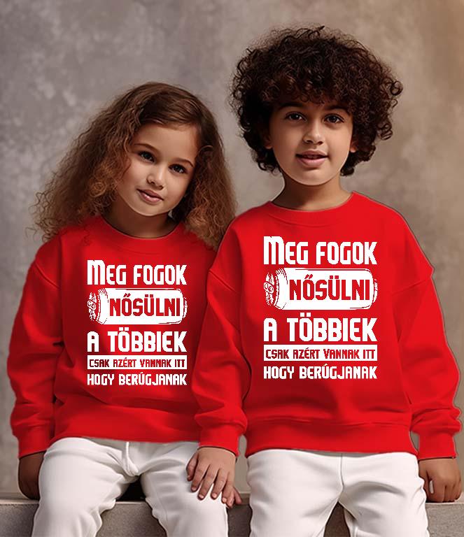 Megnősülök Legénybúcsú  - Legénybúcsú Gyerek Pulóver