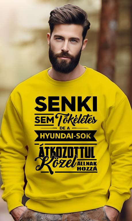 Senki sem Tökéletes de a Hyundai-sok - Hyundai Férfi Pulóver