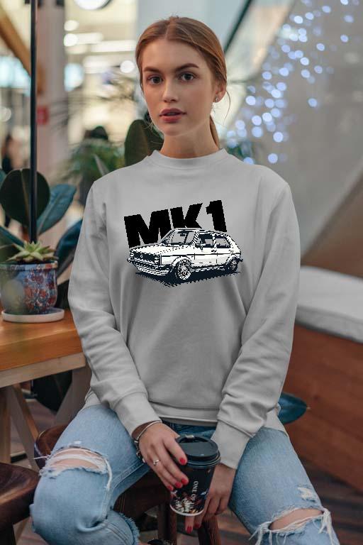 Volkswagen Golf 1 mk1 style1 - Volkswagen Golf 1 Női Pulóver