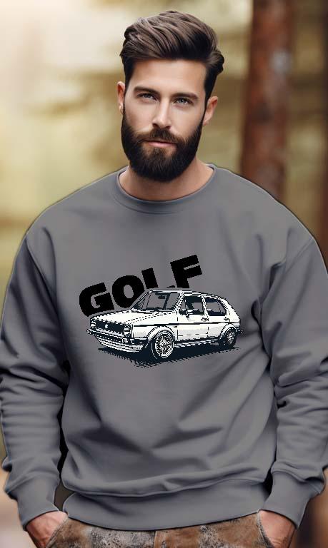 Volkswagen Golf 1 style1 - Volkswagen Golf 1 Férfi Pulóver