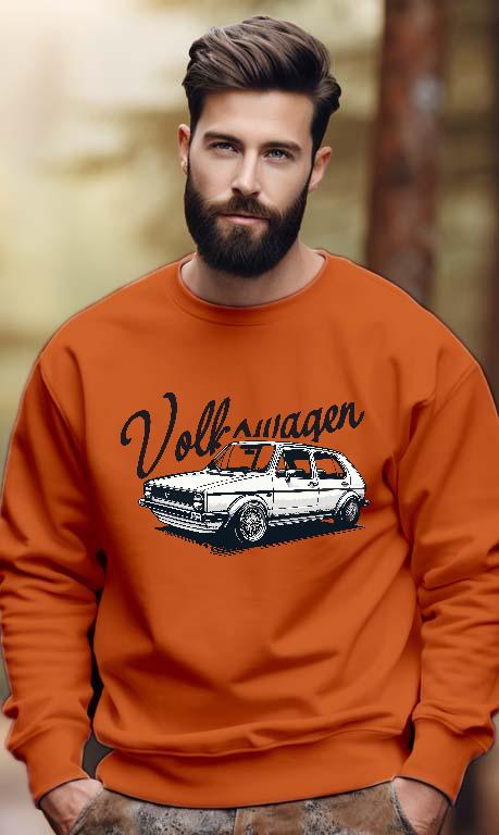 Vw Golf 1 Volkswagen style1 - Volkswagen Golf 1 Férfi Pulóver