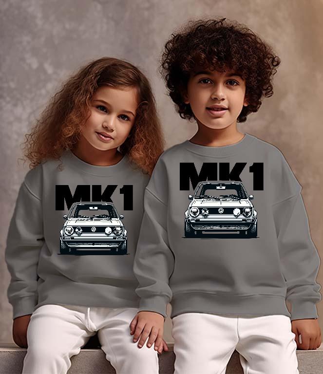 volkswagen Golf 1 mk1 style2 - Volkswagen Golf 1 Gyerek Pulóver