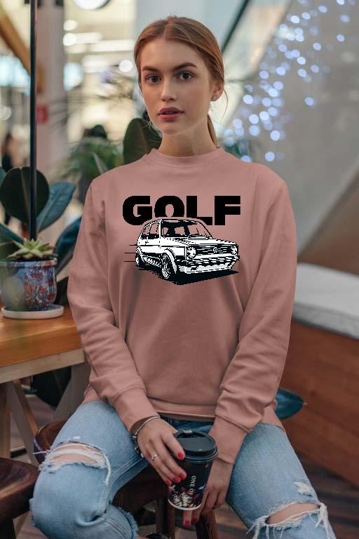 Volkswagen Golf 1 style3 - Volkswagen Golf 1 Női Pulóver