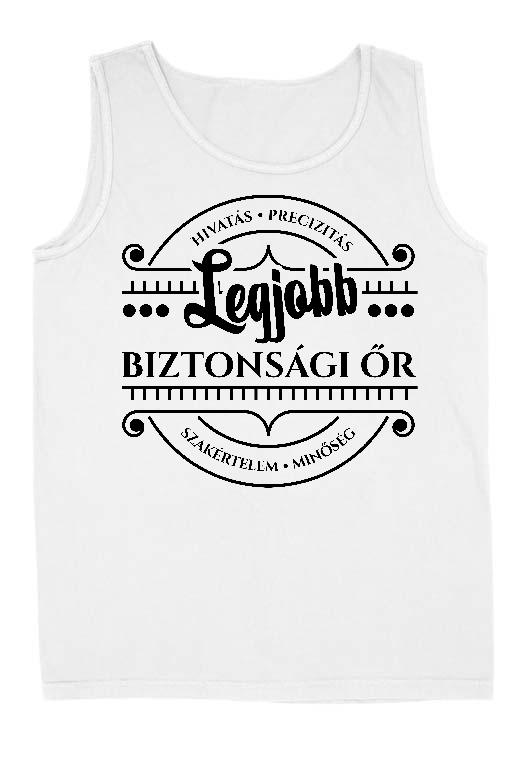 Legjobb Biztonsági Őr - Biztonsági őr Férfi Ujjatlan