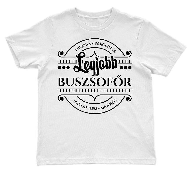 Legjobb Buszsofőr - Buszsofőr Gyerek Környakú Póló