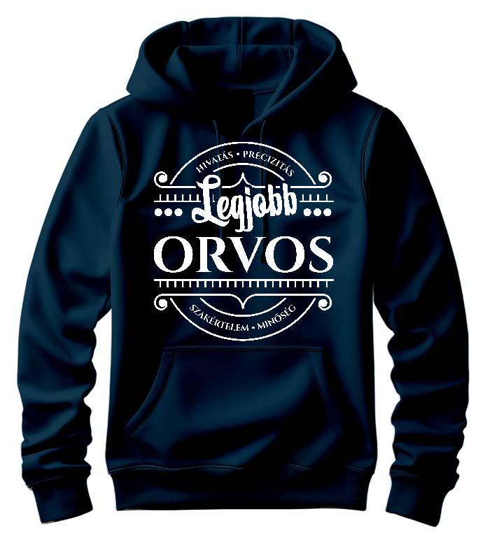 Legjobb Orvos - Orvos Férfi Kapucnis Pulóver