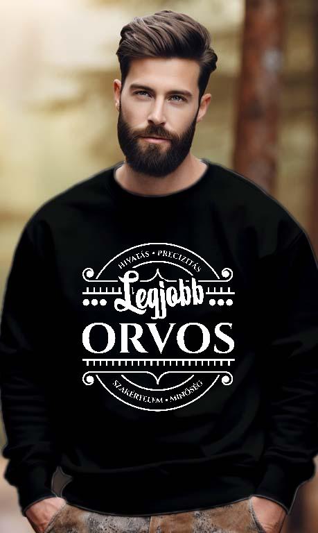 Legjobb Orvos - Orvos Férfi Pulóver