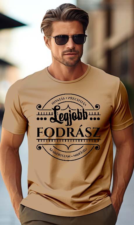 Legjobb Fodrász - Fodrász Férfi Prémium Póló