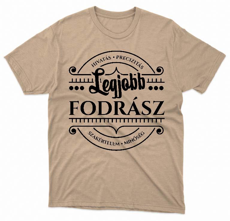 Legjobb Fodrász - Fodrász Férfi Prémium Póló