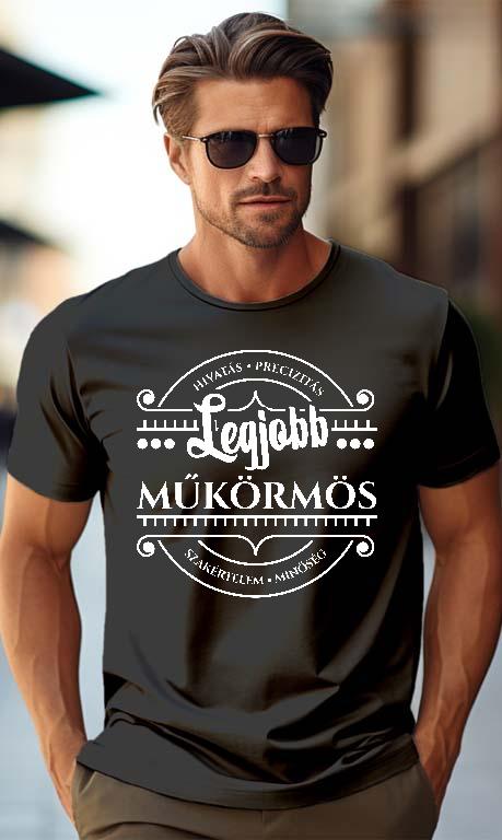 Legjobb Műkörmös - Műkörmös Férfi Prémium Póló