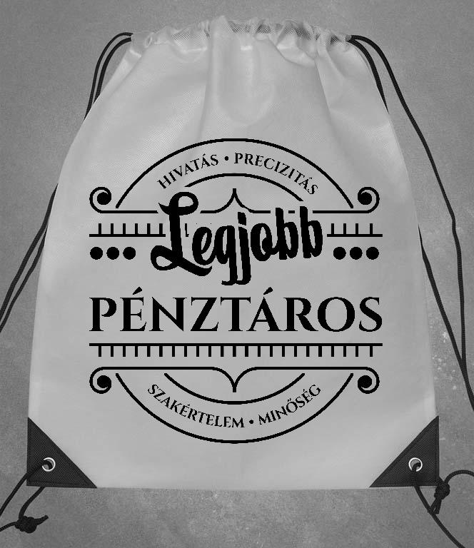 Legjobb Pénztáros - Pénztáros Tornazsák