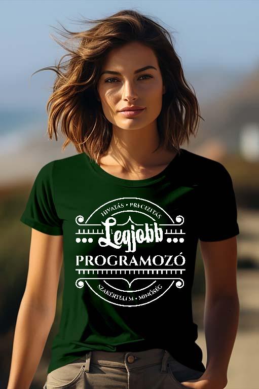 Legjobb Programozó - Programozó Női Prémium Póló