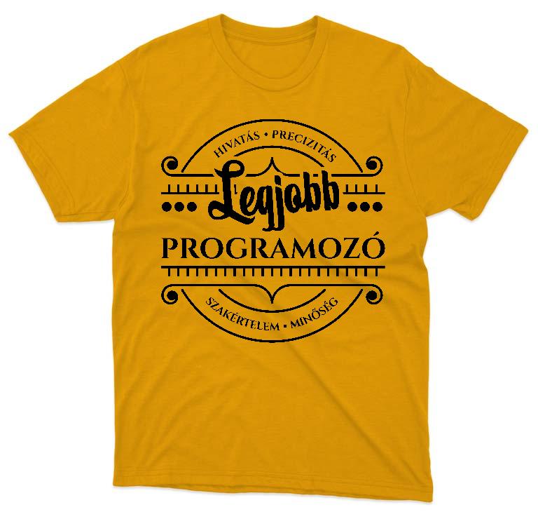 Legjobb Programozó - Programozó Férfi Prémium Póló