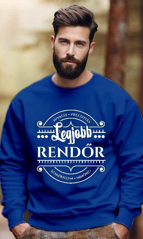 Legjobb Rendőr - Rendőr Férfi Pulóver