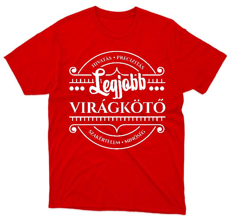 Legjobb Virágkötő - Virágkötő Férfi Környakú Póló