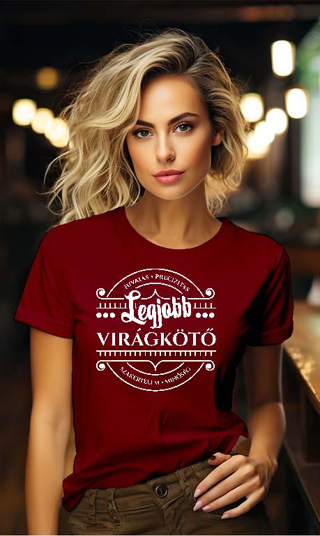 Legjobb Virágkötő - Virágkötő Női Környakú Póló