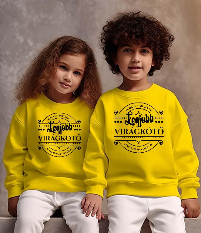 Legjobb Virágkötő - Virágkötő Gyerek Pulóver