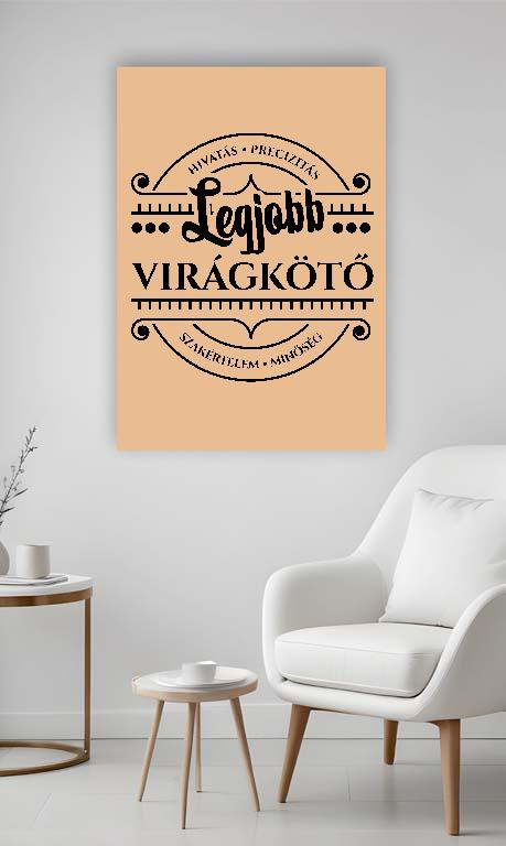 Legjobb Virágkötő - Virágkötő Vászonkép