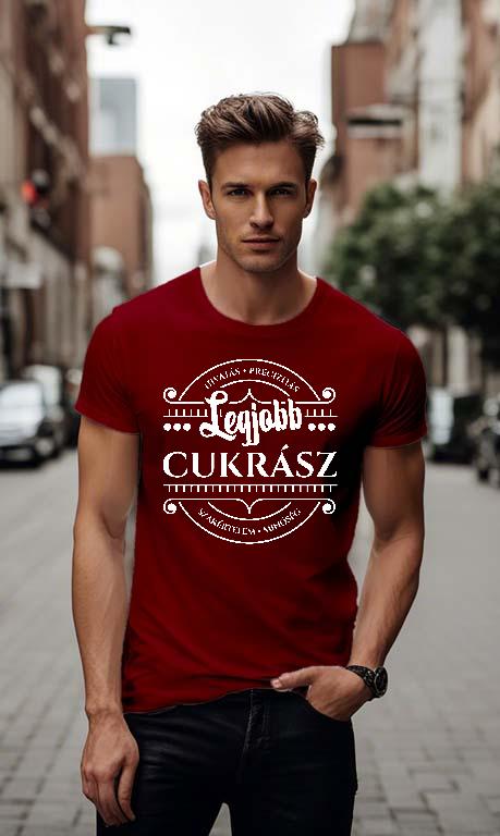 Legjobb Cukrász - Cukrász Férfi Környakú Póló