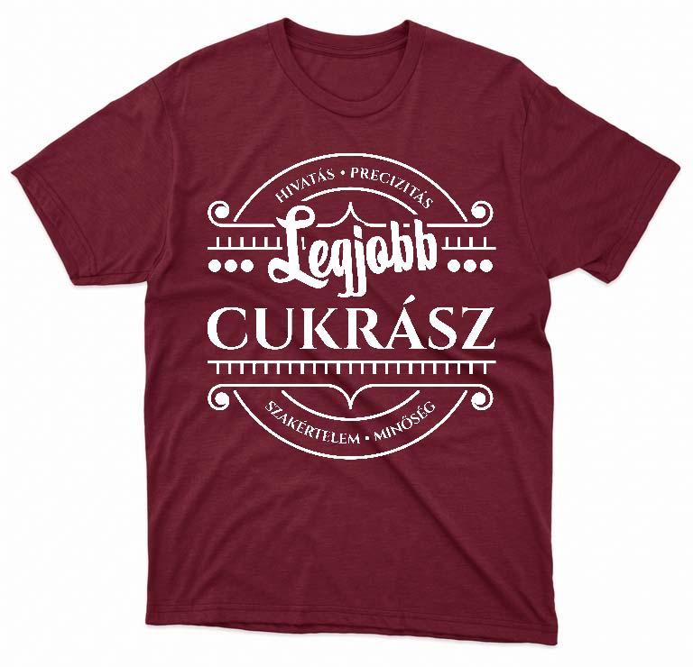 Legjobb Cukrász - Cukrász Férfi Környakú Póló