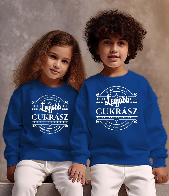 Legjobb Cukrász - Cukrász Gyerek Pulóver