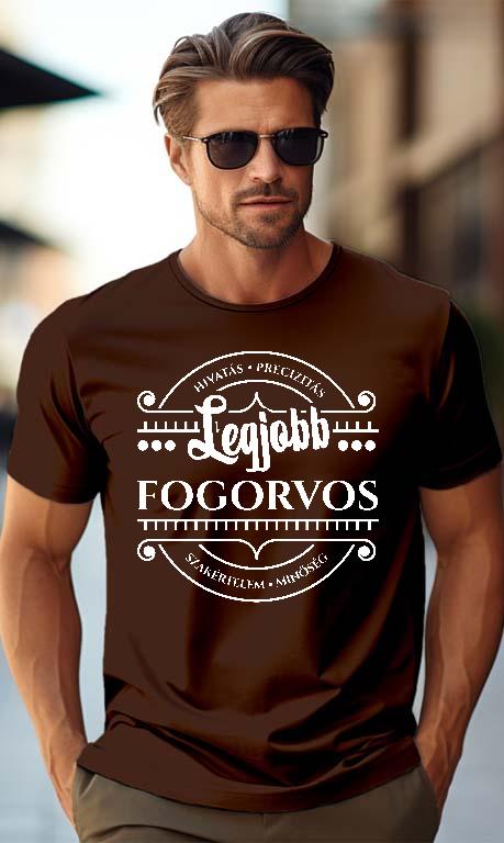 Legjobb Fogorvos - Fogorvos Férfi Prémium Póló