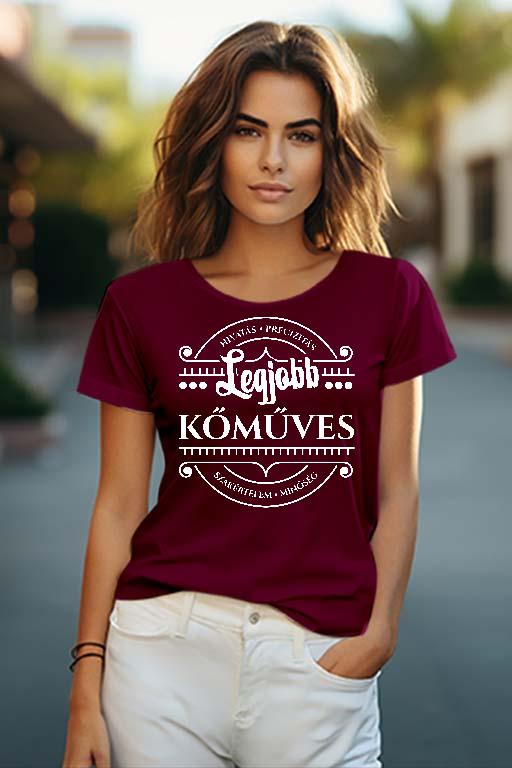 Legjobb Kőműves - Kőműves Női O-nyakú Póló
