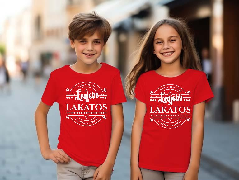 Legjobb Lakatos - Lakatos Gyerek Környakú Póló