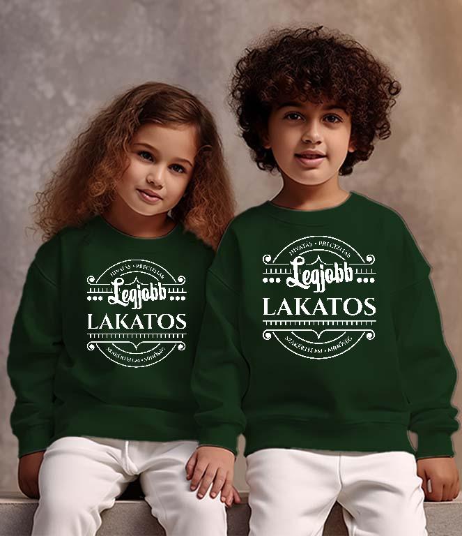 Legjobb Lakatos - Lakatos Gyerek Pulóver