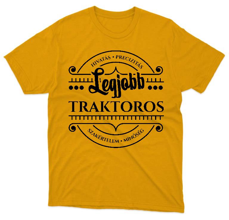 Legjobb Traktoros - Traktoros Férfi Prémium Póló