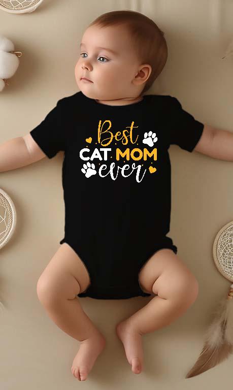 Best Cat Mom Ever - Cicás Gyerek Body