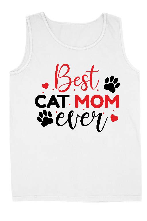 Best Cat Mom Ever - Cicás Férfi Ujjatlan