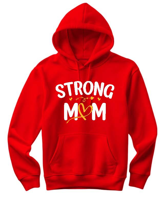 Strong Mom - Anya Női Kapucnis Pulóver