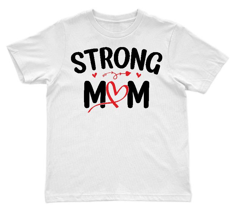 Strong Mom - Anya Gyerek Környakú Póló