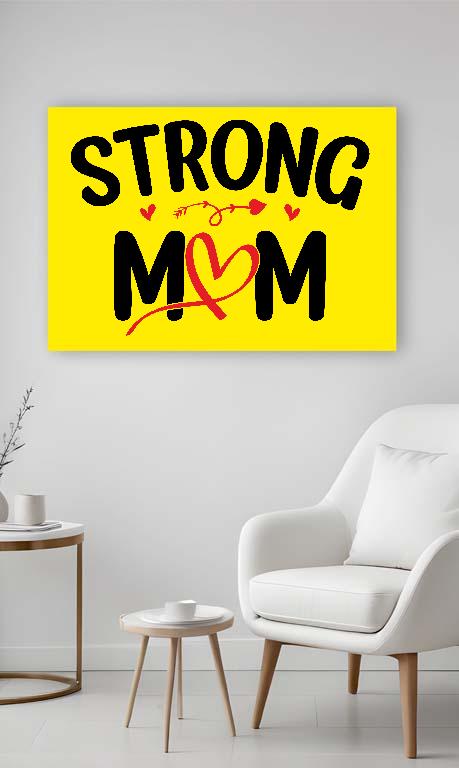 Strong Mom - Anya Vászonkép