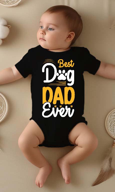 Best Dog Dad Ever - Kutyás minták Gyerek Body