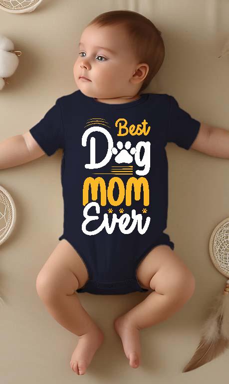 Best Dog Mom Ever - Kutyás minták Gyerek Body