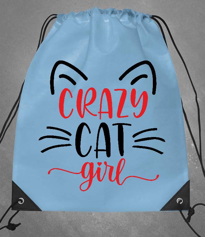 Crazy Cat Girl - Cicás Tornazsák