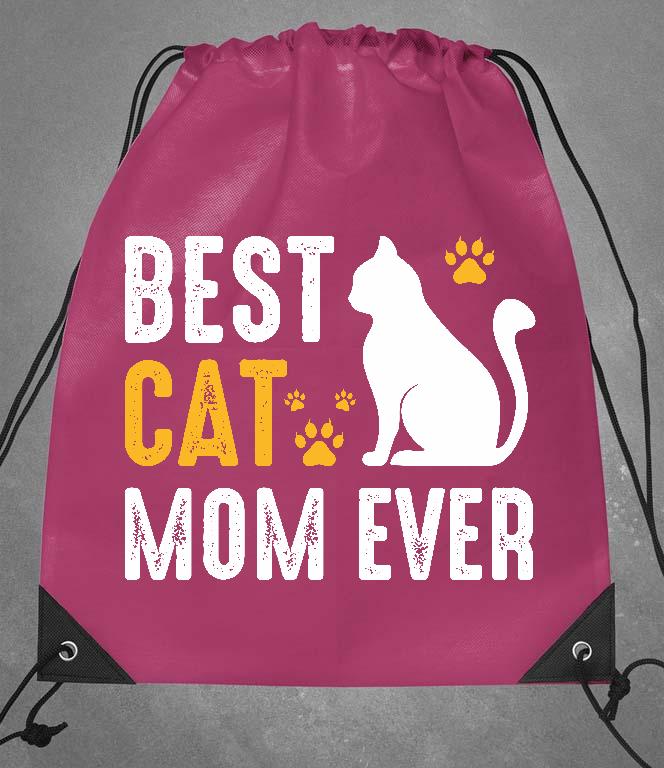 Best Cat Mom  - Cicás Tornazsák