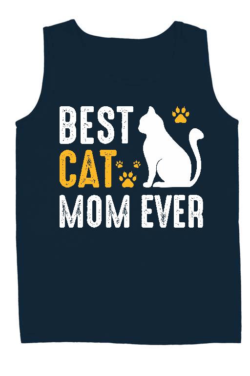 Best Cat Mom  - Cicás Férfi Ujjatlan