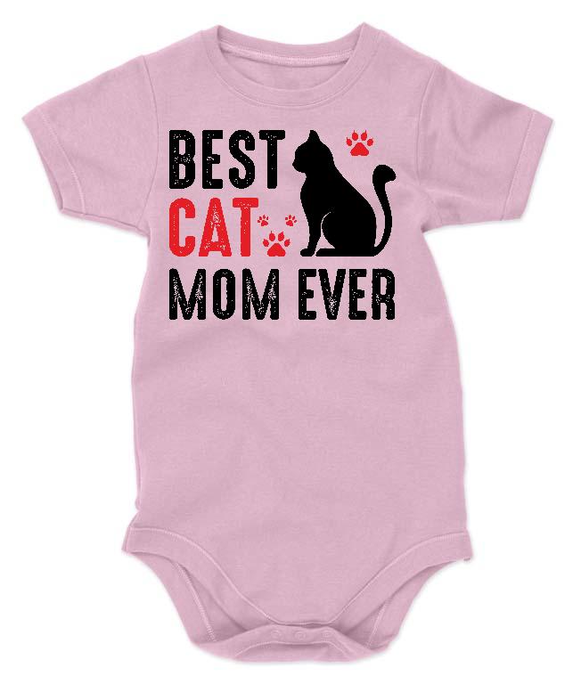 Best Cat Mom  - Cicás Gyerek Body