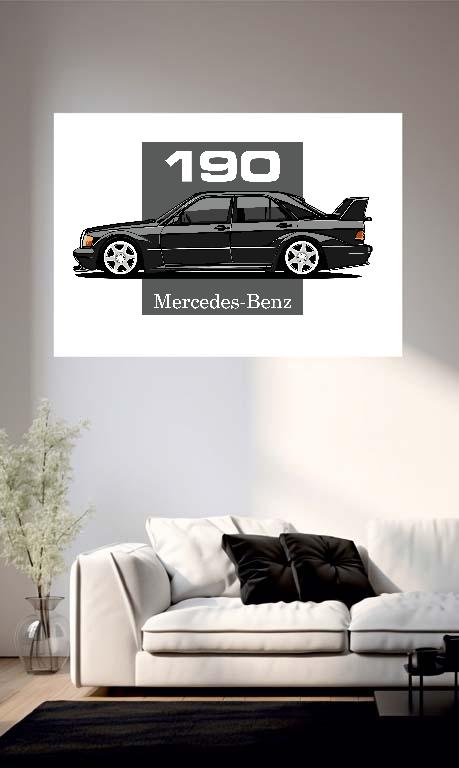 Mercedes-Benz 190 Evo2 - 190 Poszter