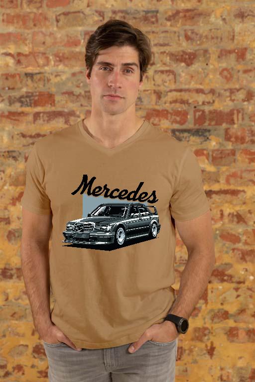 Mercedes-Benz 190 Evolution2 - 190 Férfi V-nyakú Póló