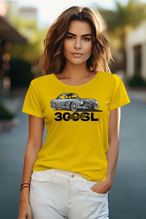 Mercedes-Benz 300SL - 300 SL Női O-nyakú Póló