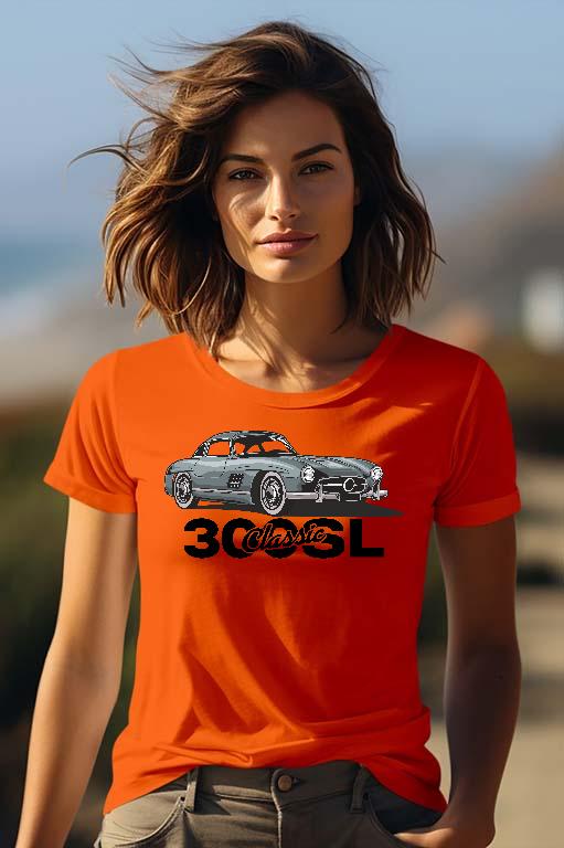 Mercedes-Benz 300SL - 300 SL Női Prémium Póló